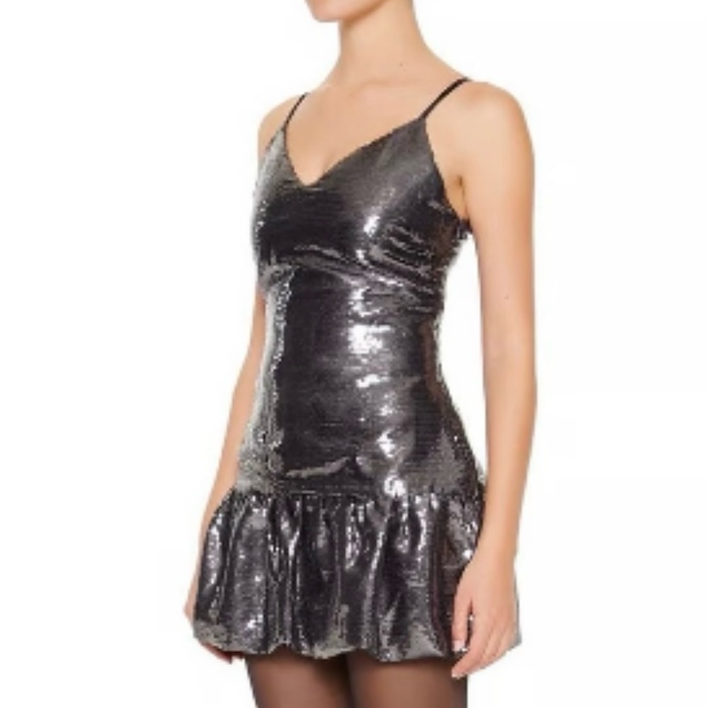 Forever 21 Metallic Sequin Dress